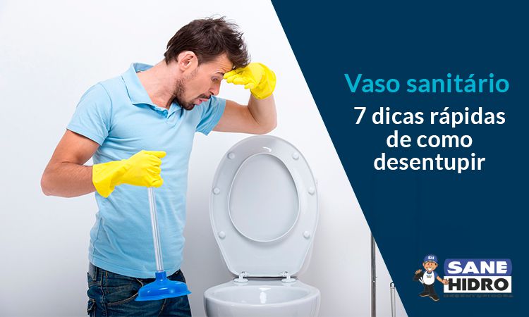 Como desentupir privada