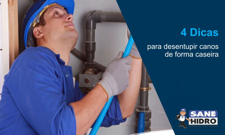 4 dicas para desentupir canos de forma caseira